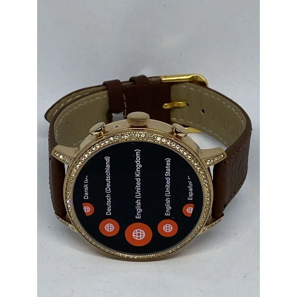 Fossil Gen 4 Authentic Digital Dial Smart Watch Custom Band FTW6011 LT446